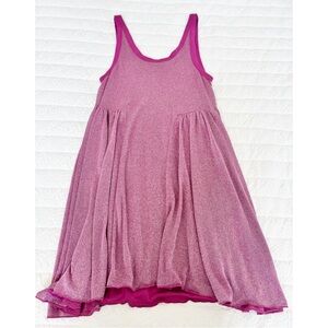 Pink Sleeveless Women's Dress